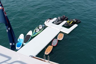 Swimming Platform and Toys
