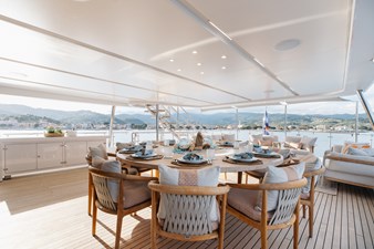 Bridge Deck Aft Exterior Dining