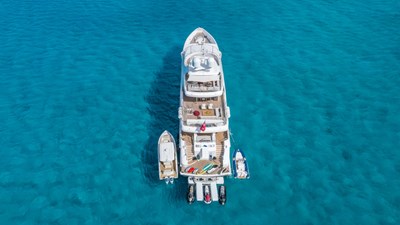 Aerial Stern View