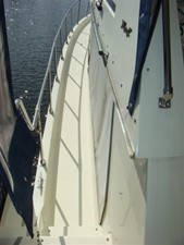 Bacchus III 5 44' Tollycraft port side deck