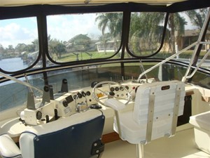 Bacchus III 9 44' Tollycraft flybridge forward
