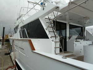 HOOKED ON A FEELING 15 Ladder to boat deck