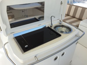 Lady Raine 40 Flybridge - Grill and Sink