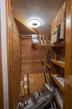 SHEARWATER 15 Forward Cedar Lined Hanging Locker