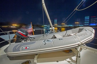 SHEARWATER 32 RIB On Afterdeck