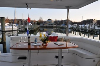 Imagine 2 aft deck seating and table