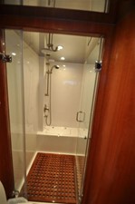 Imagine 30 Master stateroom huge shower stall