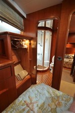 Imagine 39 VIP bow stateroom cedar locker and head/shower