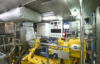 Wanderbird 16 Engine room