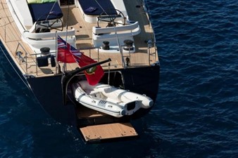 SCORPIONE dei mari 15 Stern tender garage