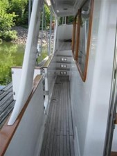 Sea Quester 6 49' DeFever port side deck