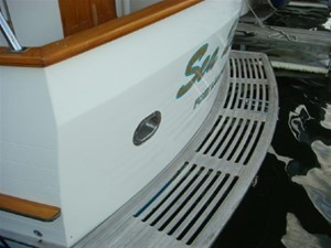 Sea Quester 11 49' DeFever swim platform