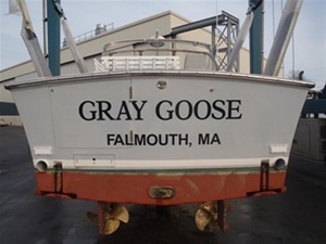 Gray Goose 11 Transom