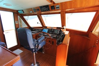 Sunny Days 21 Pilothouse Helm