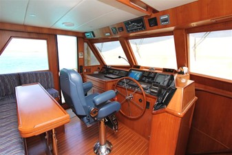 Sunny Days 22 Pilothouse Helm