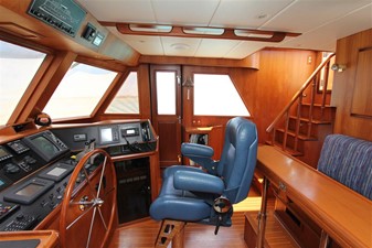 Sunny Days 28 Pilothouse Helm