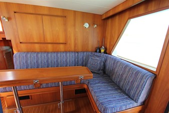 Sunny Days 36 Pilothouse Helm