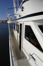 DIVERSION 51 Covered Side Deck Looking Aft