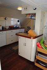 FLYING COLORS 8 Side Deck Entrance to Galley