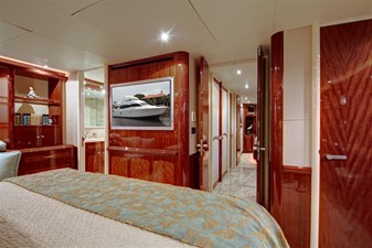 Passion 55 Master Stateroom TV
