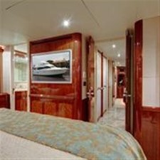 Passion 56 Master Stateroom TV