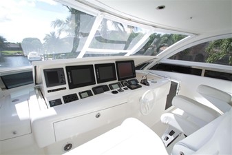 Passion 101 Flybridge Helm Station
