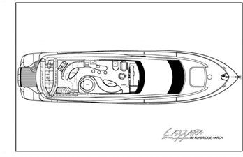 Passion 136 Flybridge Layout