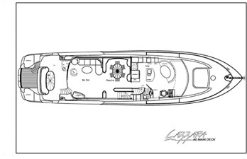 Passion 137 Main Deck Layout