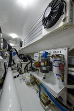 Conquest 41 Engine Room