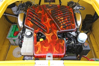 DONZI 22 CLASSIC 40TH ANNIVERSARY EDITION 20 Custom Engine Cover