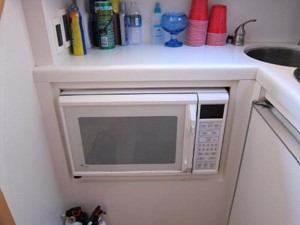 46ft 1995 Bertram 46 Convertible 35 Galley- Microwave