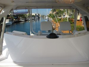 46ft 1995 Bertram 46 Convertible 52 Flybridge facing aft