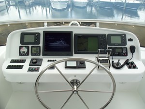 MISS SHUGA 57 Flybridge Helm