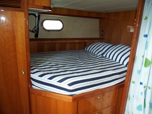 MISS SHUGA 66 Crew Cabin Looking Forward