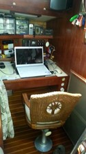 ANONYMOUS 15 Nav Station w/ Custom Chair