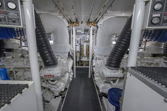 A' SALUTE' 39 Main Engine Room