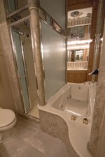 A' SALUTE' 17 Master Shower and Separate Jetted Tub