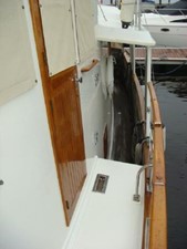 Stevedore 6 42' Kadey Krogen port side deck photo1