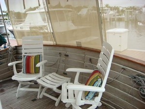 Stevedore 15 42' Kadey Krogen aftdeck