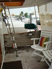 Stevedore 17 42' Kadey Krogen aftdeck starboard
