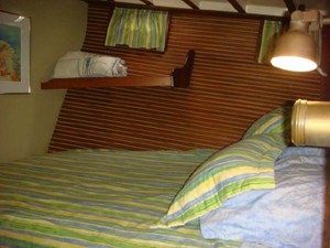 Stevedore 39 42' Kadey Krogen master stateroom starboard