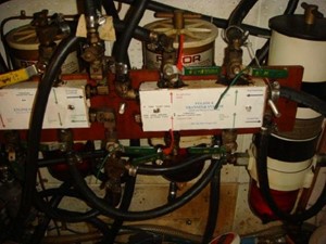 Stevedore 50 42' Kadey Krogen fuel polishing system