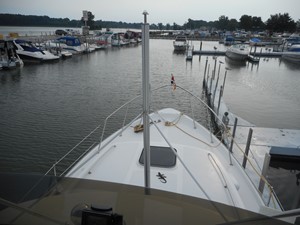 My Way 3 34' Mainship foredeck