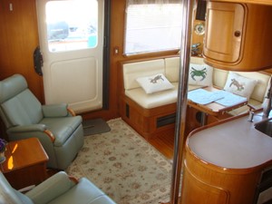 Virginia 18 46' Nordhavn Salon Aft 