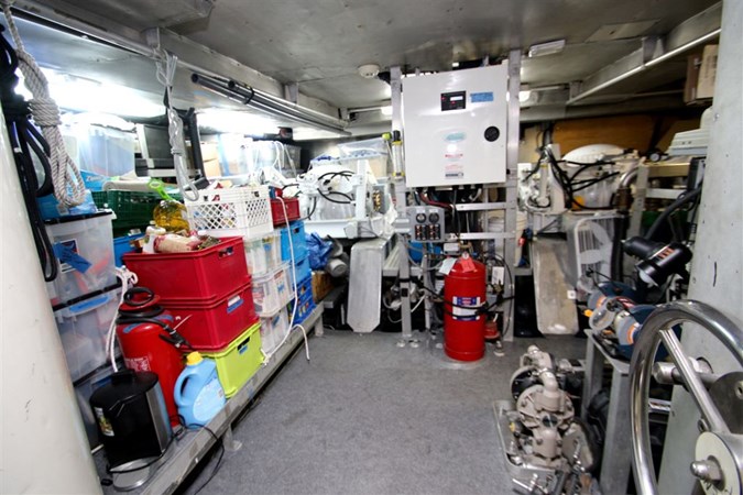 Pump Room seakeepers zero speed stabilizers