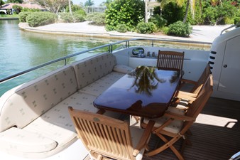 Shadow Fox 41 Aft Deck Seating
