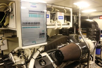 Shadow Fox 68 Engine Room