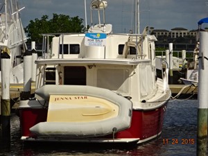 34' American Tug aft profile