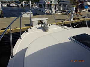 34' American Tug foredeck