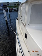 Jenna Star 9 34' American Tug starboard side deck